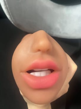 Customer photo review of Masturbateur Réaliste Bouche & Vagin & Anus Calandra