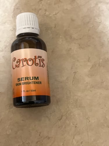 Customer photo review of Carotis Brightening Serum 30ml