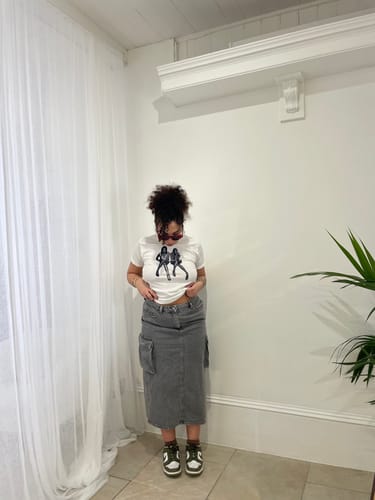 Customer photo review of 'After Party' baby tee