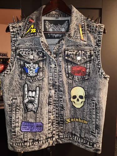 Customer photo review of The Scream Bloody Grey - Vest