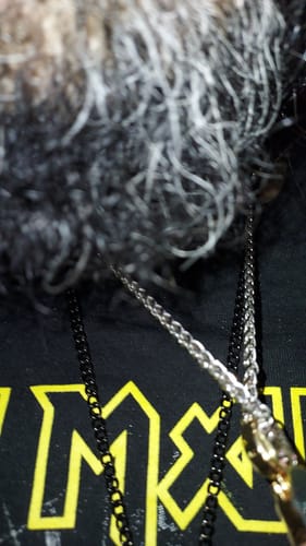 Customer photo review of 6mm 14K Gold IP Premium Miami Cuban Chain