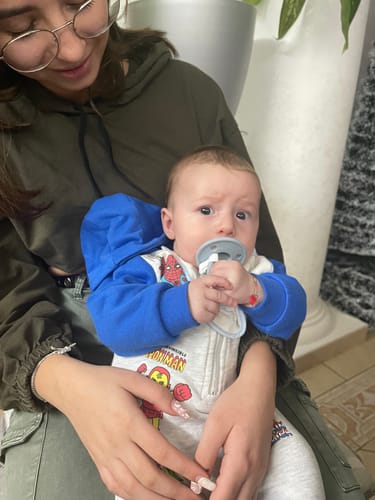 Customer photo review of Guardachupete + Chupete + Chupetero Spring Nenina & Co