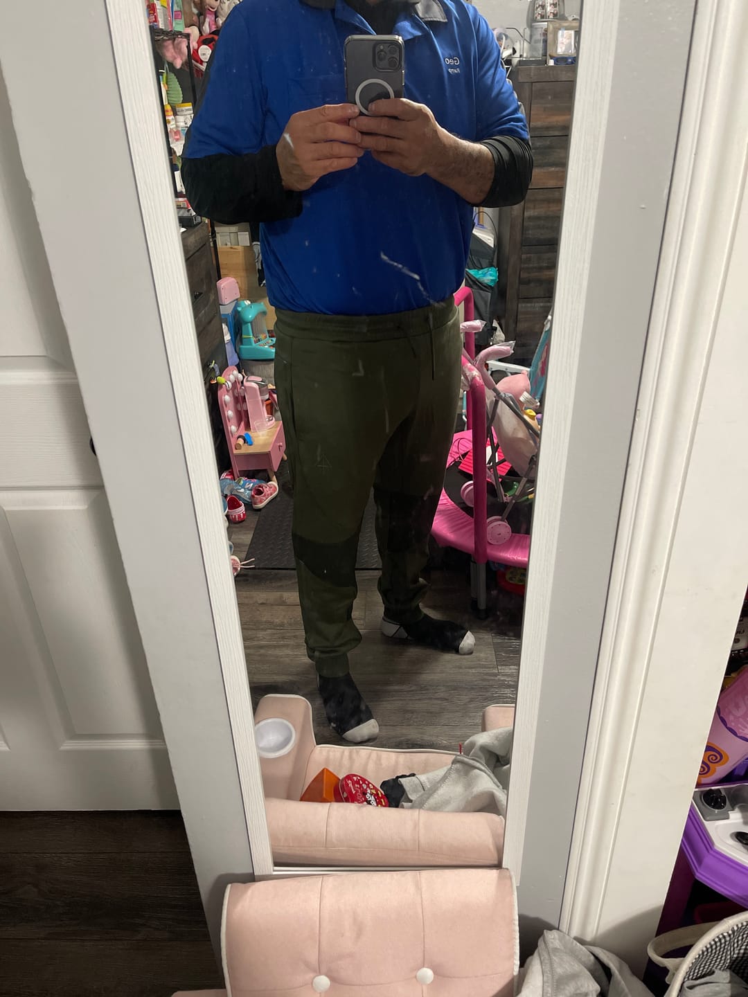 Customer photo review of Carrier Joggers Mk.II - Army Green