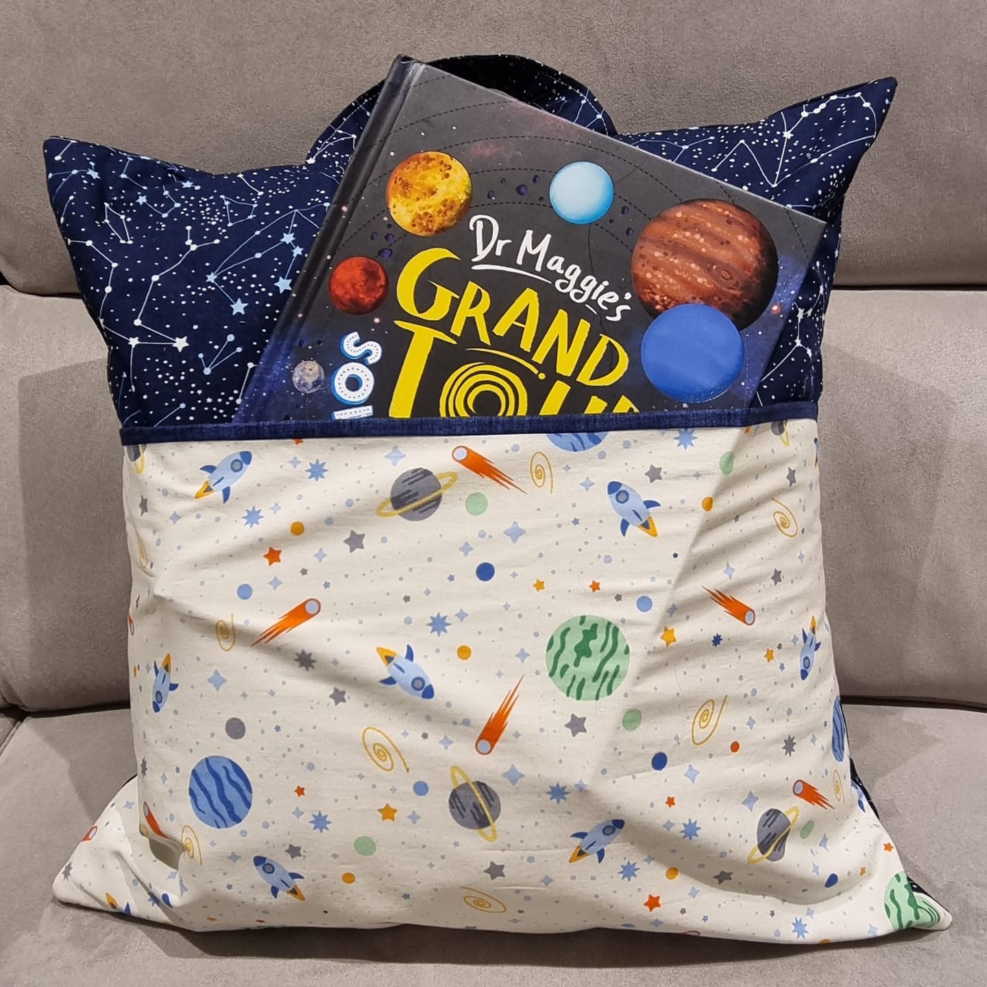 Customer photo review of Stars Constellation Rose & Hubble Cotton Poplin Fabric