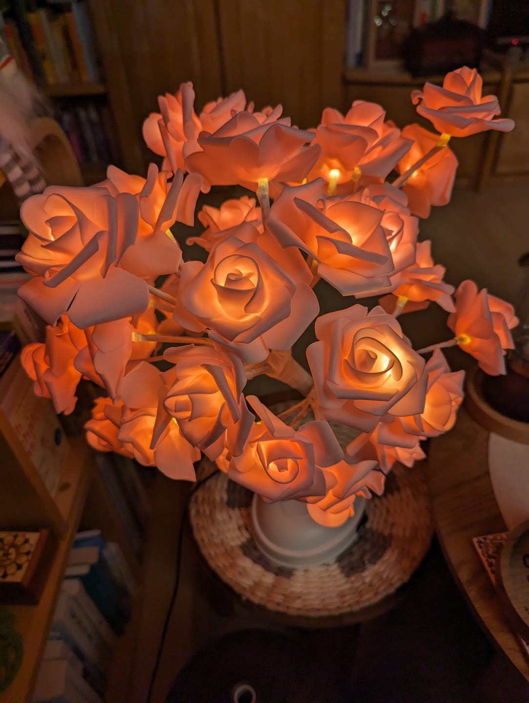 Customer photo review of Bäumlein® - mit 32 LED Rosen