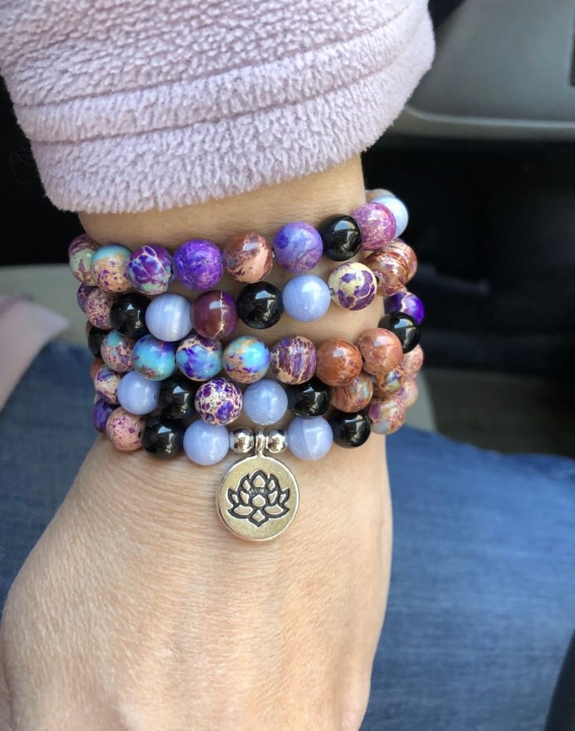 Customer photo review of Lilia Jaspis - Mala Kette