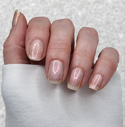 Customer photo review of Cling Color Grip Top Coat