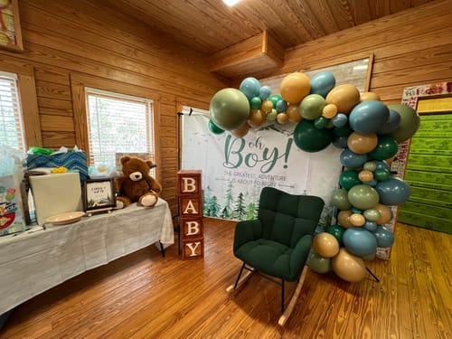 Customer photo review of The Oh-Fish-al Balloon Garland Kit