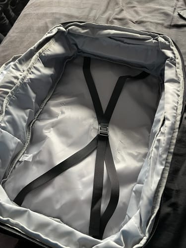 Customer photo review of Falco 40L Expandable Airline Approved Carry On Backpack