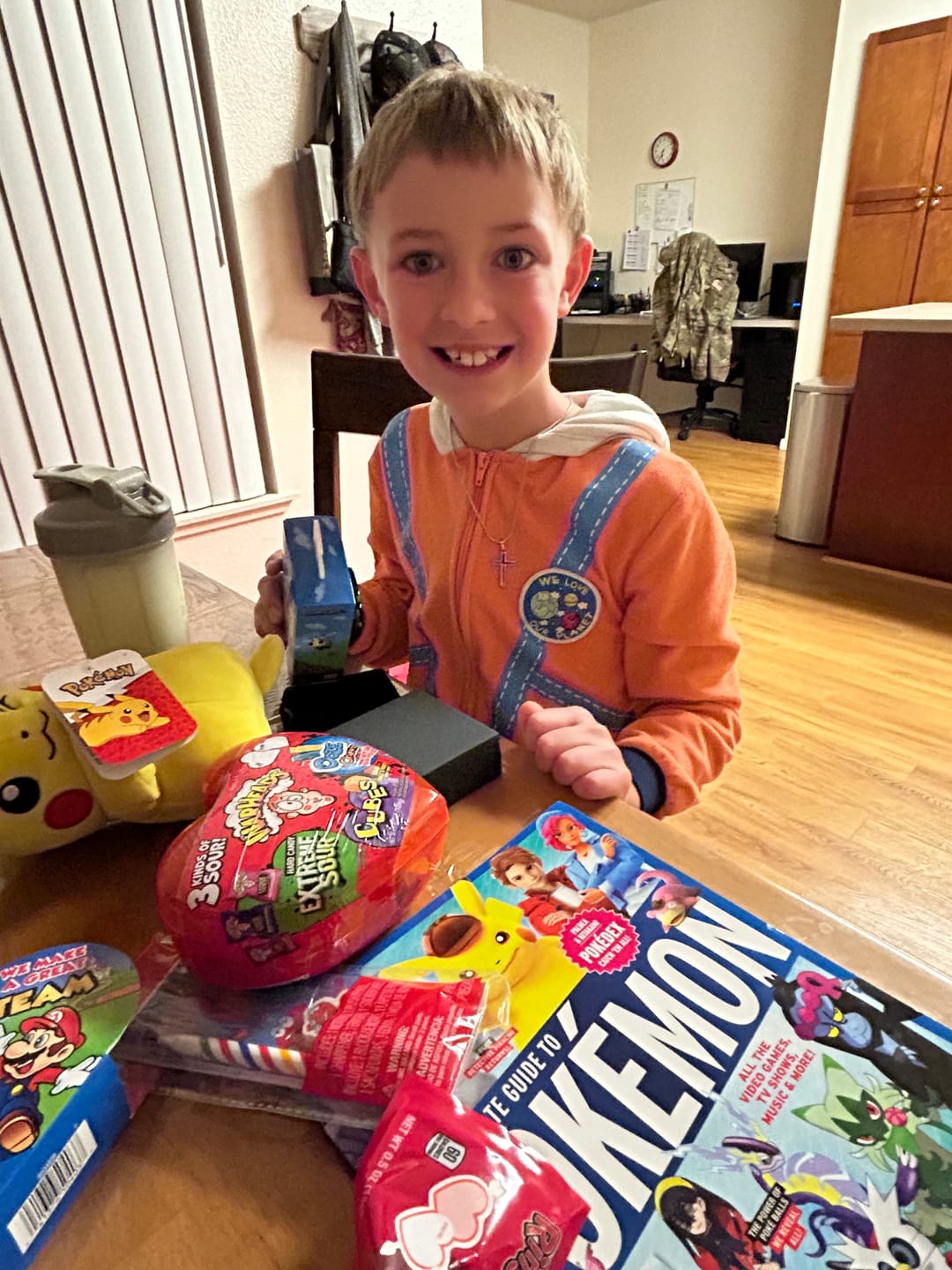 Customer photo review of To My Grandson - Artisan-Crafted Cross - Gift Set - SS178S