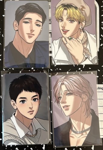 Customer photo review of Mingwa Company Goods - Clear File + 2 Photocards