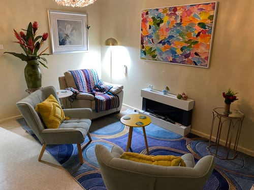 Customer photo review of Rainbow Elements, Abstract Art