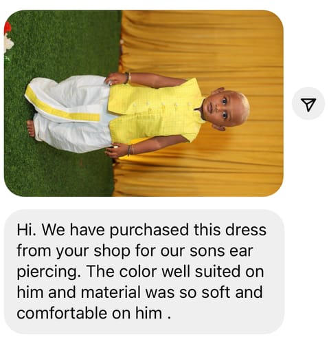 The Nesavu customer review from Srimathi