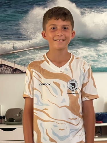 Customer photo review of Sutherland Sharks - JUNIOR - Champions 2023 Summer Jersey - PRE ORDER