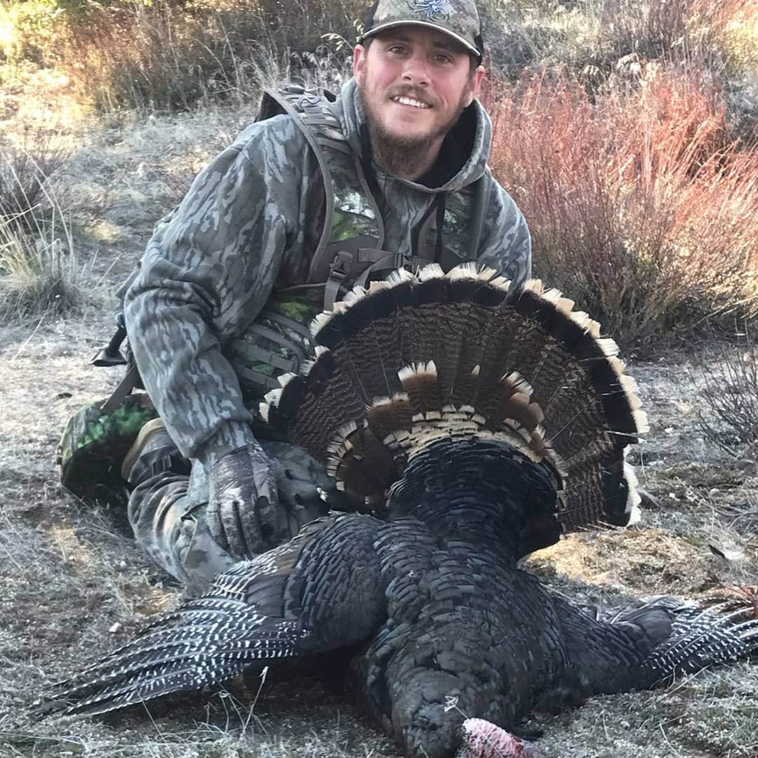 Customer photo review of Turkey Vest with Seat with Game Pouch and Kickstand