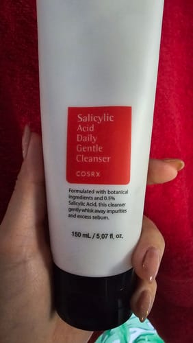 Customer photo review of COSRX - Salicylic Acid Daily Gentle Cleanser 150 ml
