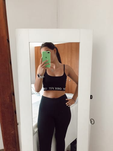Customer photo review of Top Curve Seamless Preto