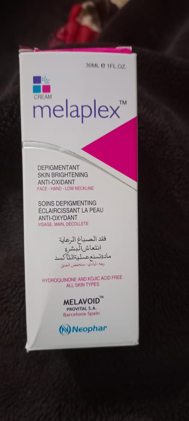 Customer photo review of Melaplex Cream