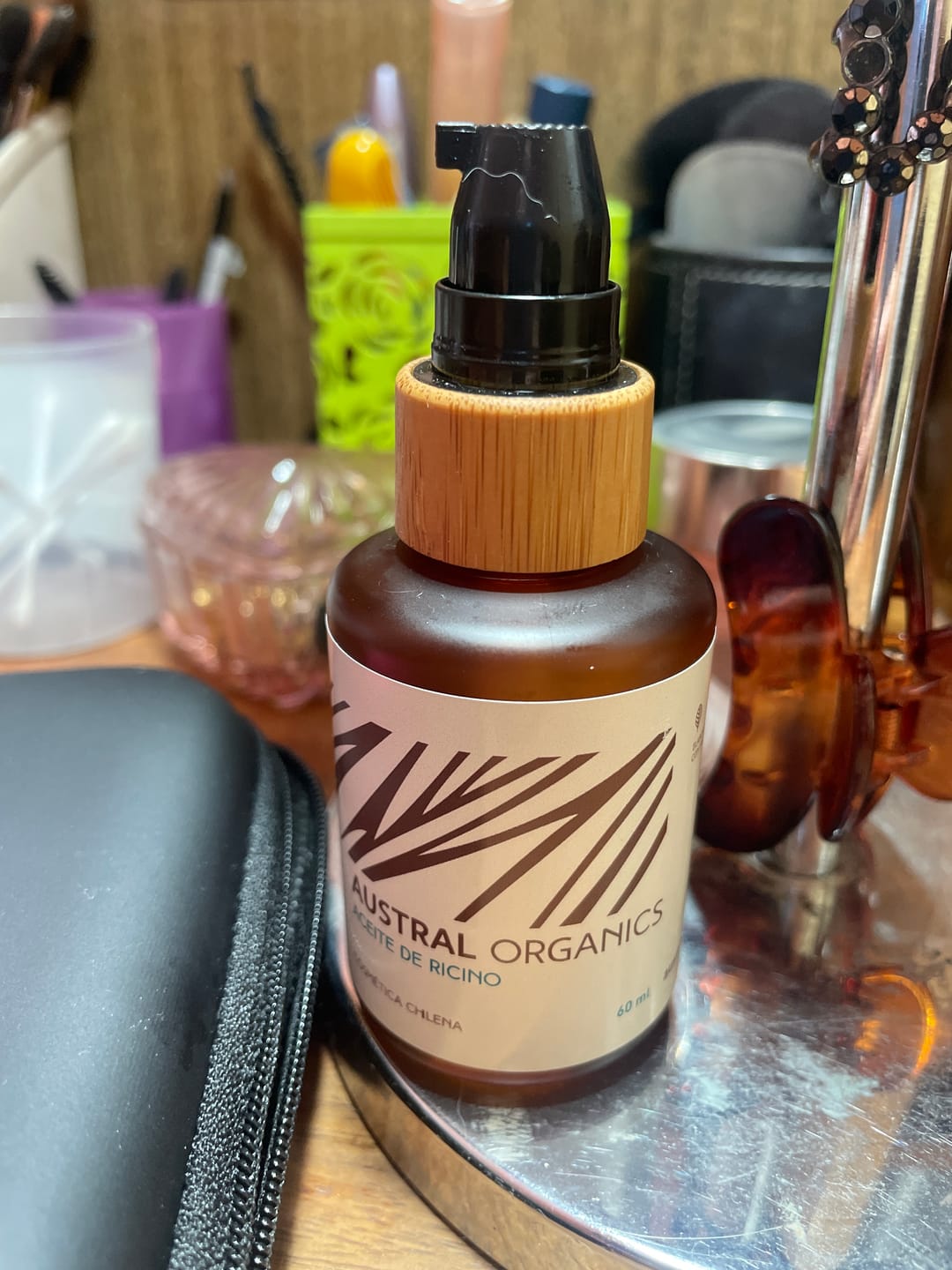 Customer photo review of Aceite de Ricino Organico ( cejas, uñas, pestañas)
