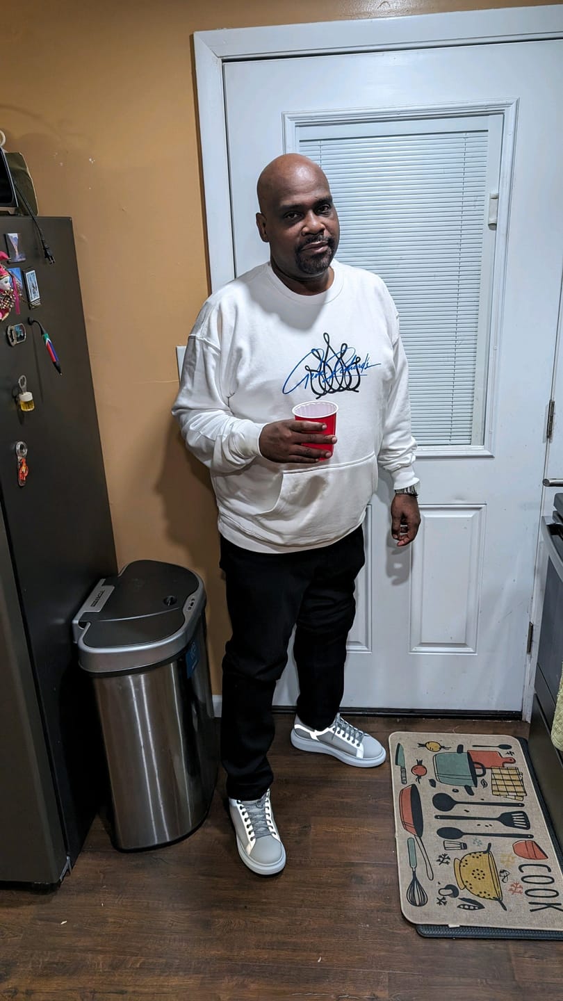 Customer photo review of 2615 Unisex French Terry Crewneck Sweatshirt with Pocket 8.25 Oz*