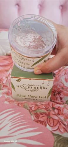 Customer photo review of Aloe Vera Gel