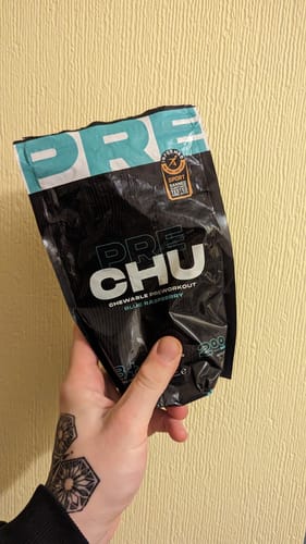 Customer photo review of PRE|CHU BLUE RASPBERRY