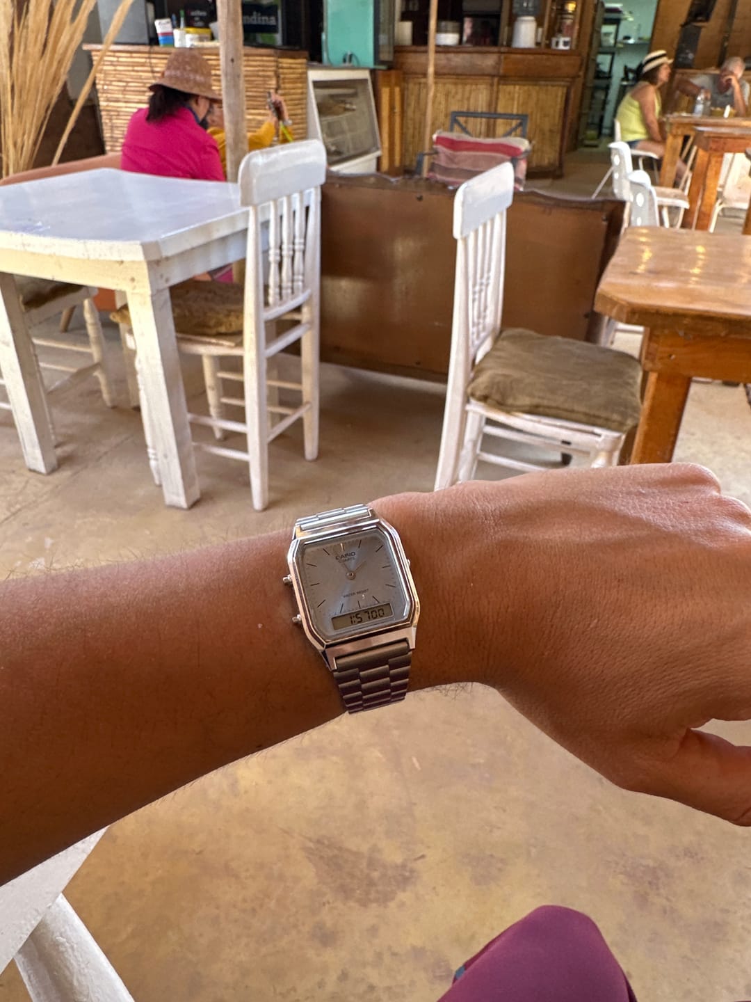 Customer photo review of Reloj Casio Vintage AQ-230A-2A1MQY Analogo Digital Ice Blue