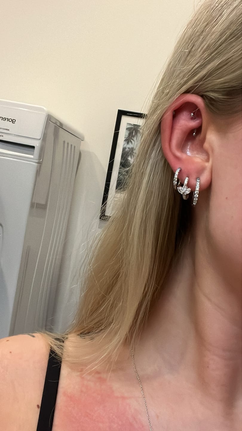 Customer photo review of Fiorella Ohrringe | 925 Echtsilber