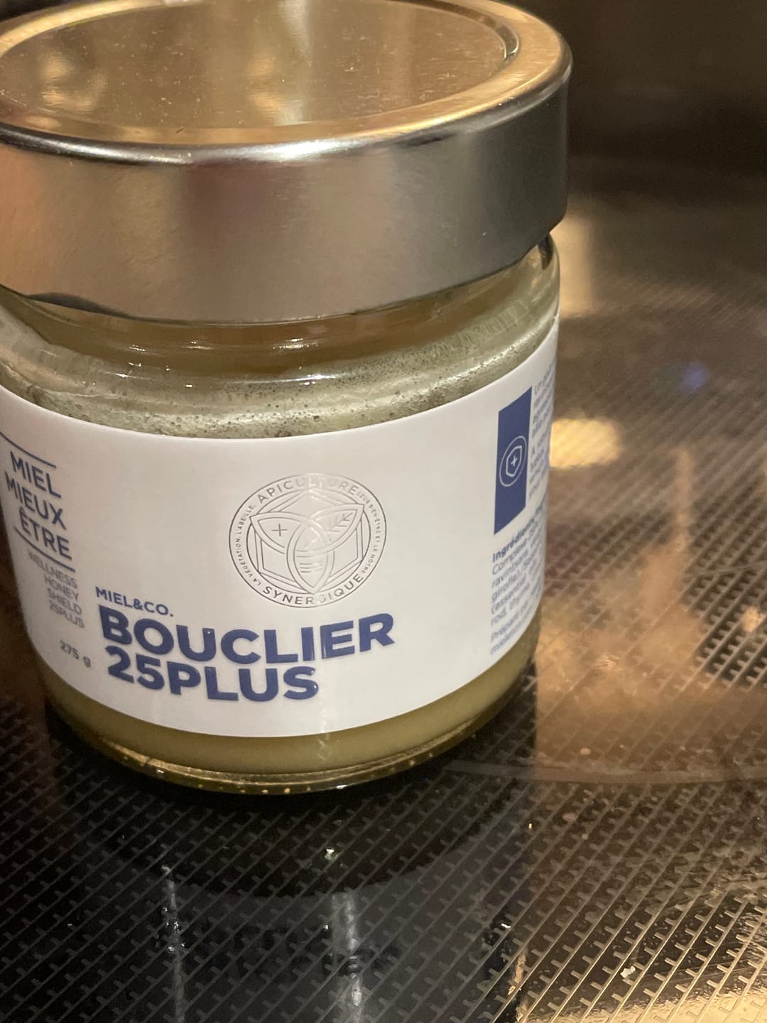 Customer photo review of Miel Mieux-Être Bouclier 25PLUS