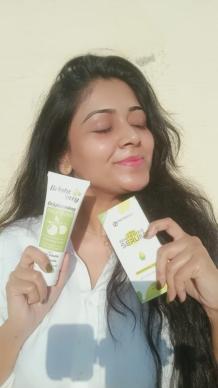 Customer photo review of Basic Whitening\Brightening Bundle