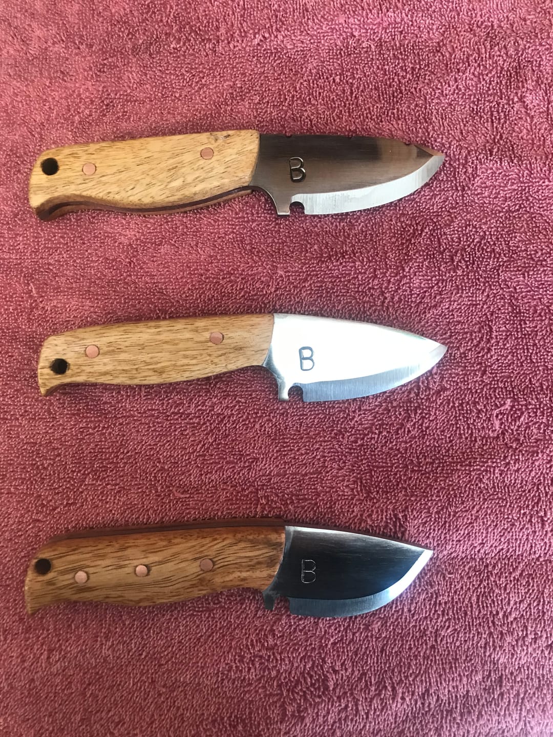 Customer photo review of 2" x 42" Sanding Belts for Finishing & Sharpening