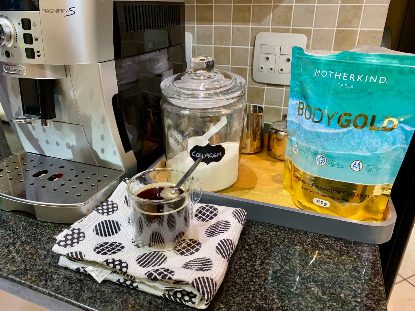 Customer photo review of BodyGOLD Collagen Peptides Starter Kit
