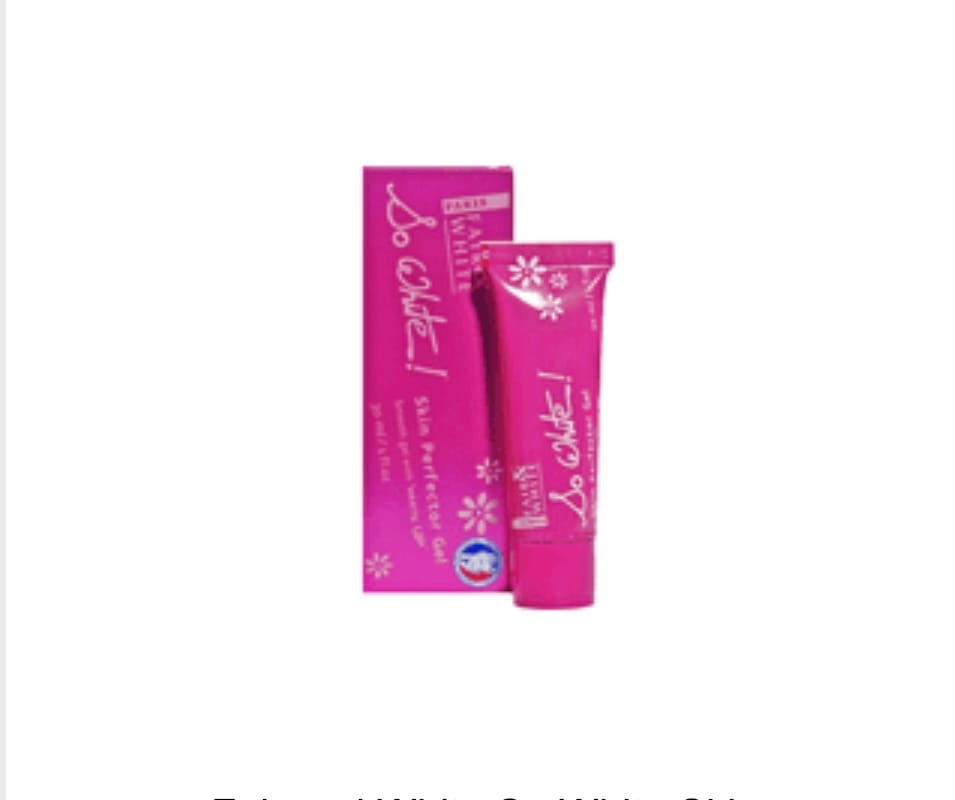 Customer photo review of Fair and White So White Skin Perfector Gel 30ml / 1 fl oz