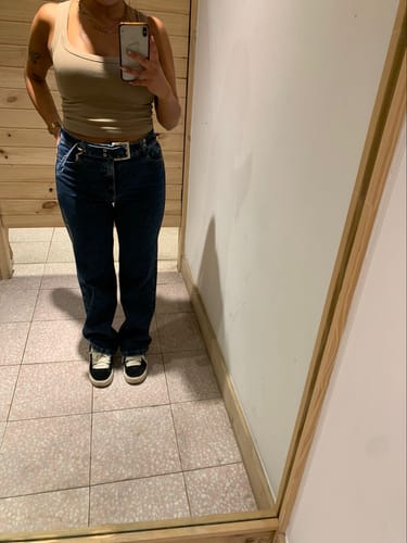 Customer photo review of Pants Belt Blue