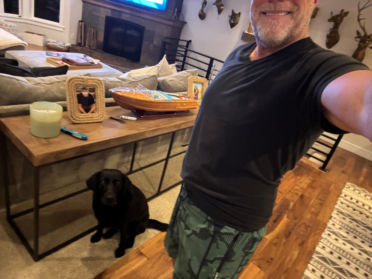 Customer photo review of Striped Green Camo - 5"