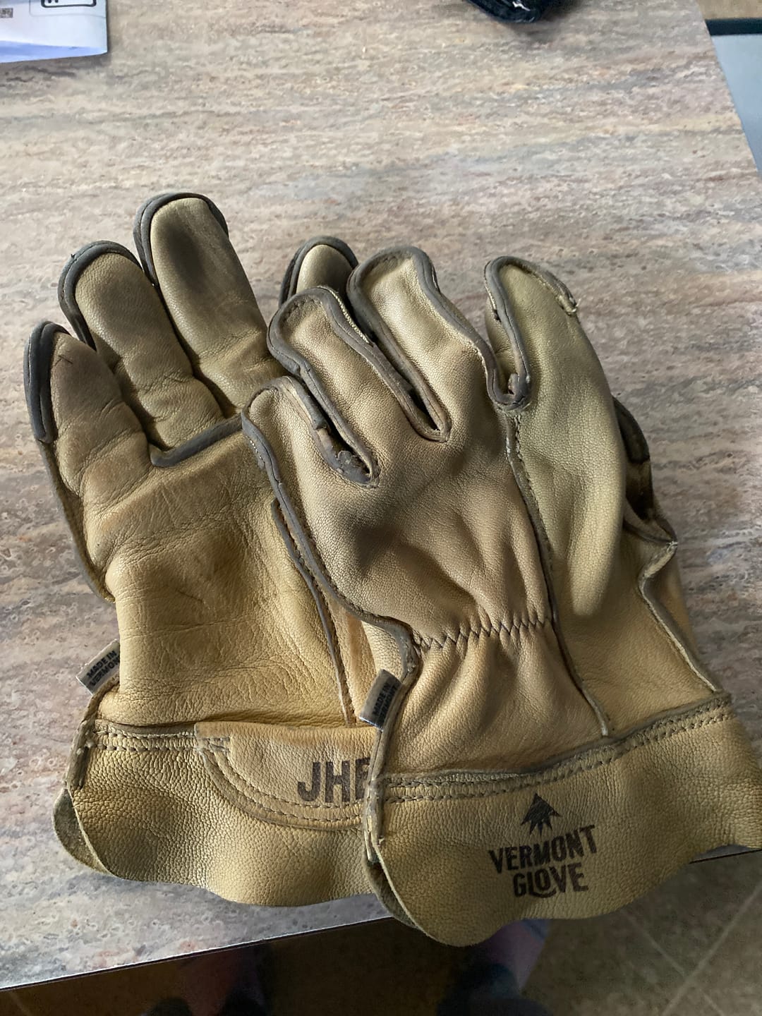 Customer photo review of Bespoke Gloves