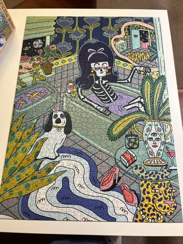 Customer photo review of Moonlight | 1000 Piece Puzzle