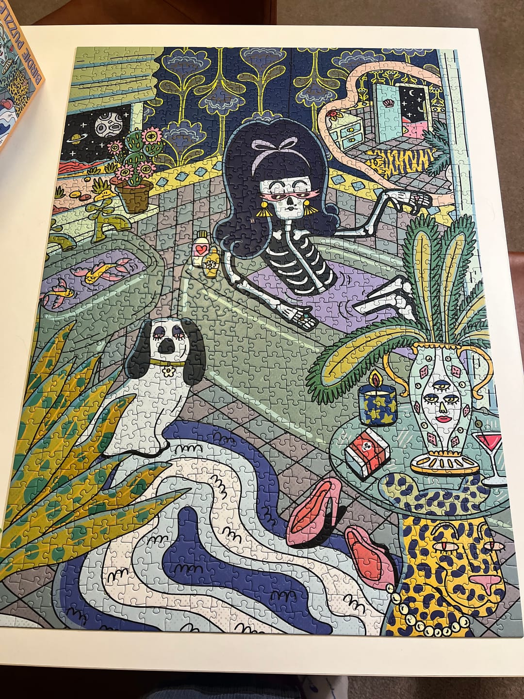 Customer photo review of Moonlight | 1000 Piece Puzzle