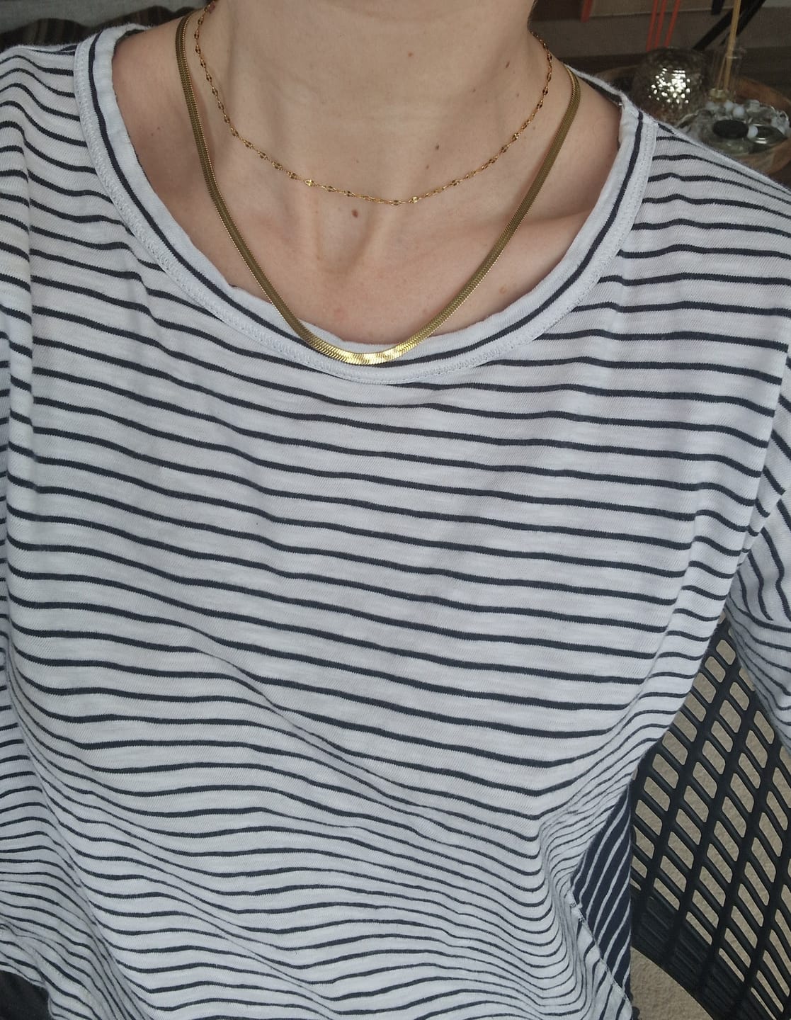 Customer photo review of The Fiji Essential Necklace