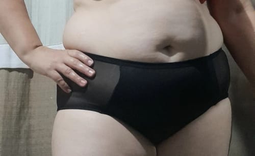 Customer photo review of Overnight Period Undies