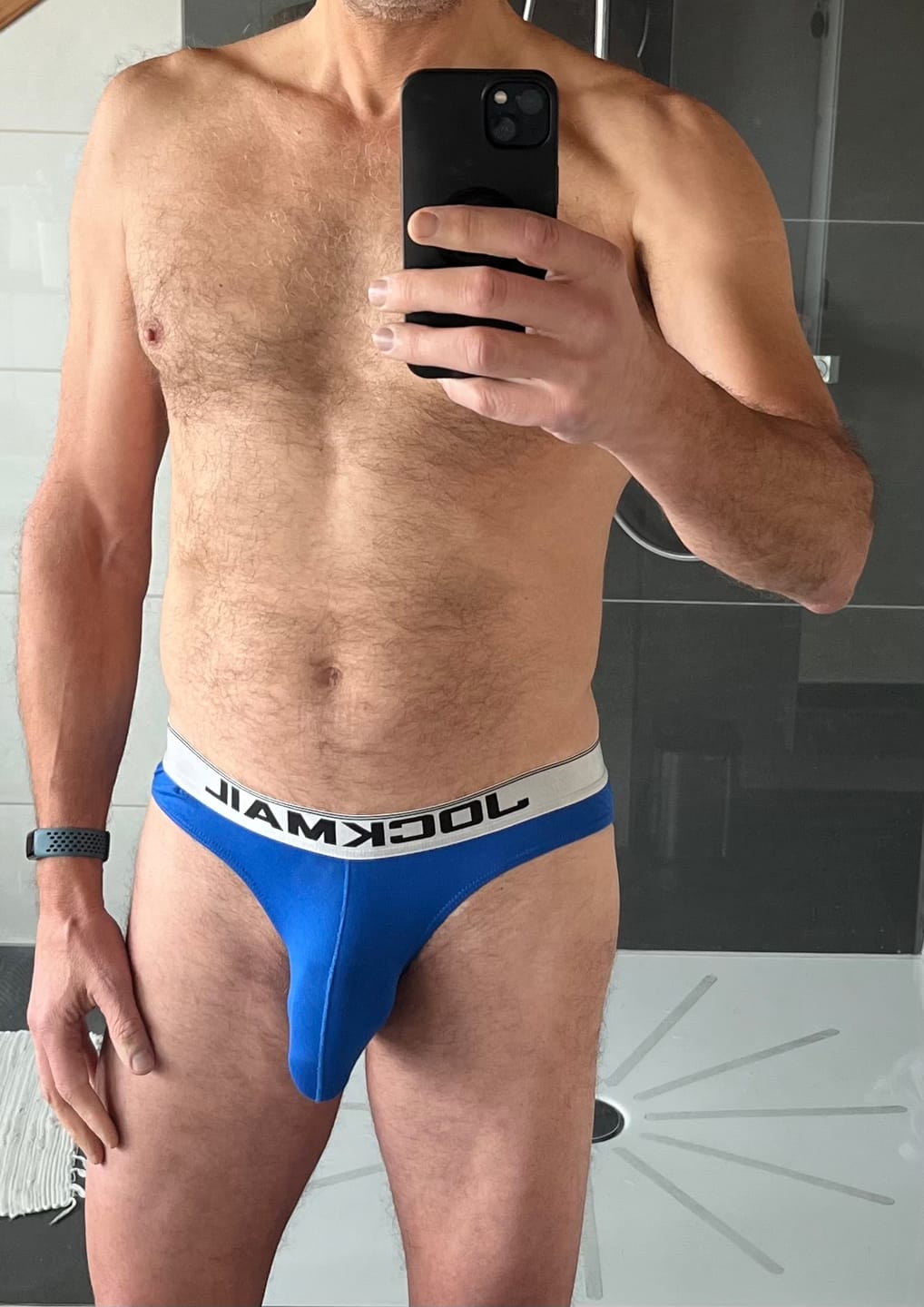 Customer photo review of 2 Pack Ball Pouch Cotton Mens Underwear