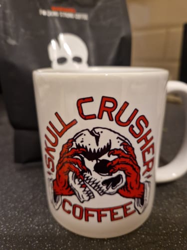 Customer photo review of Skull Crusher Coffee - Nootropic  - 500g