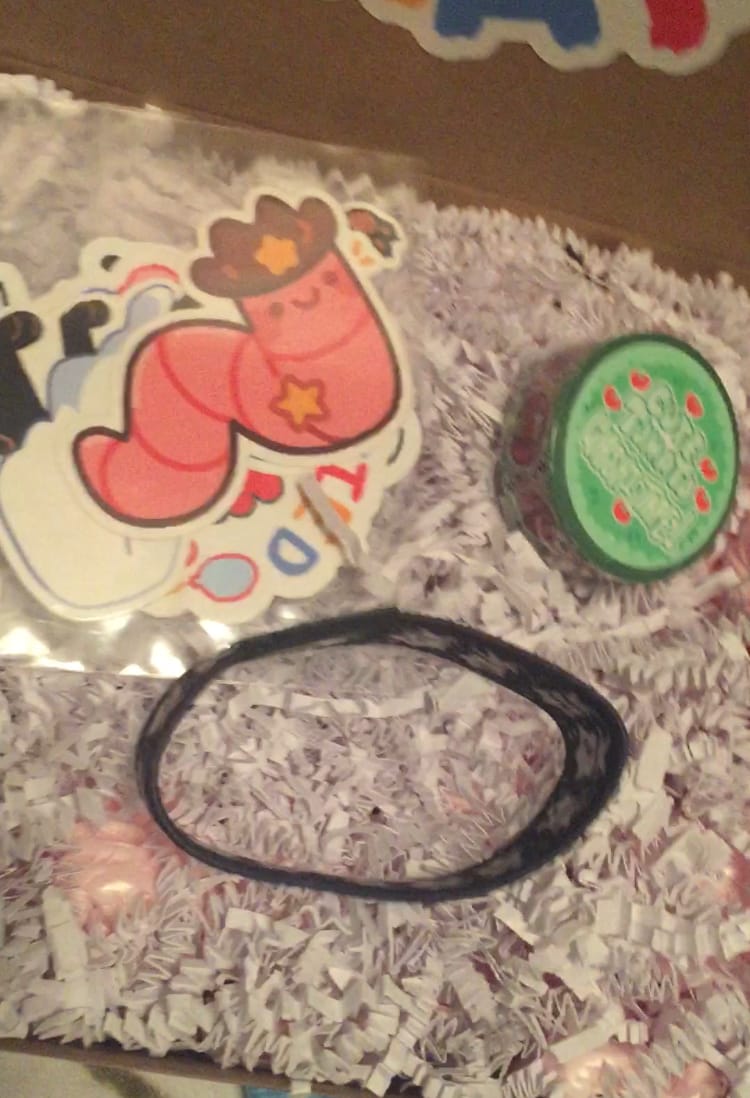 Customer photo review of Cute Mystery Gift Box