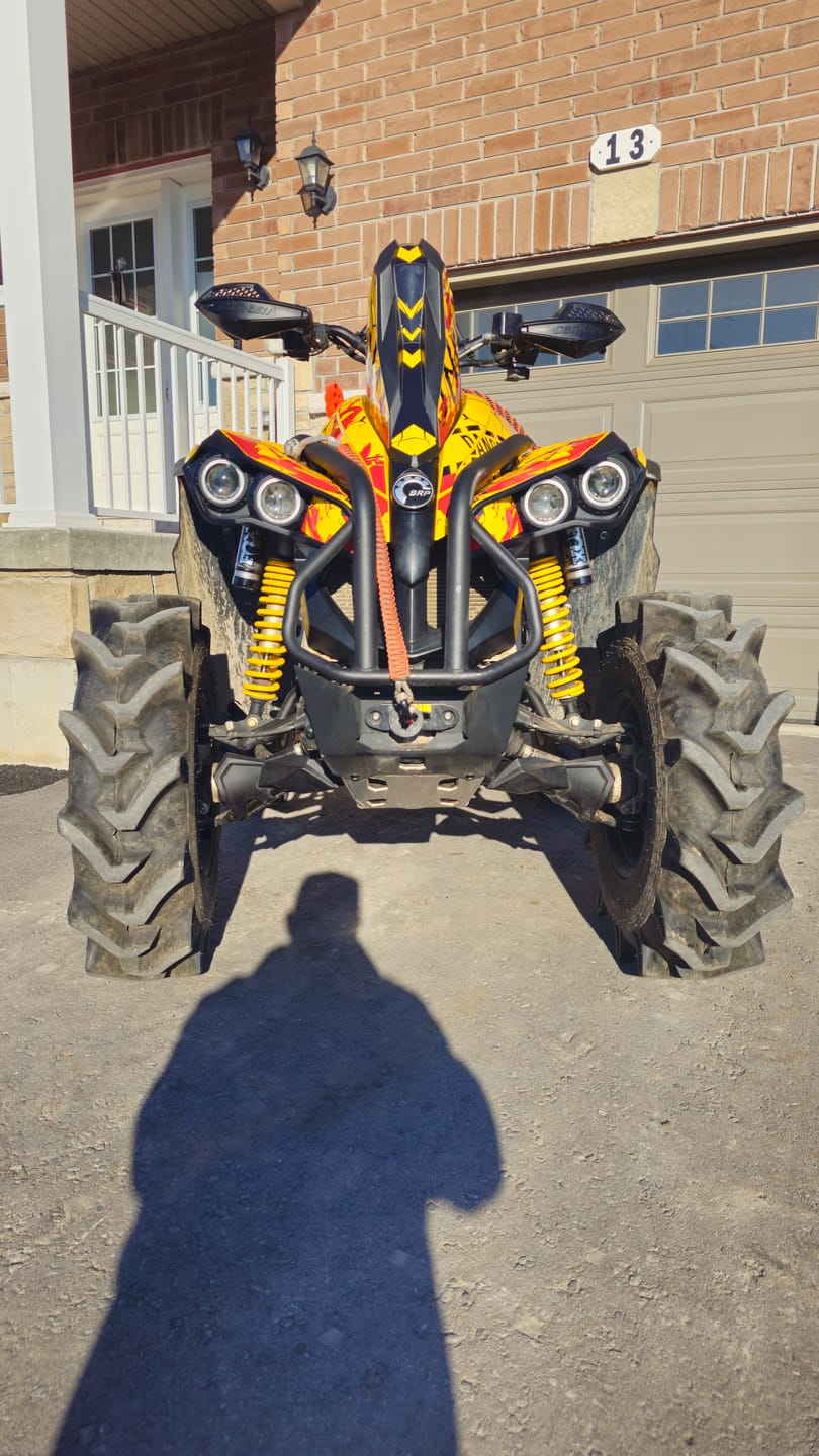 Customer photo review of 2-Inch Lift Kit for Can-Am Renegade 570/650/850/1000R (2019-2022)