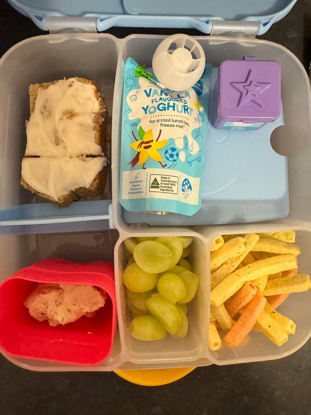 Customer photo review of b.box Lunchbox – Strawberry Shake