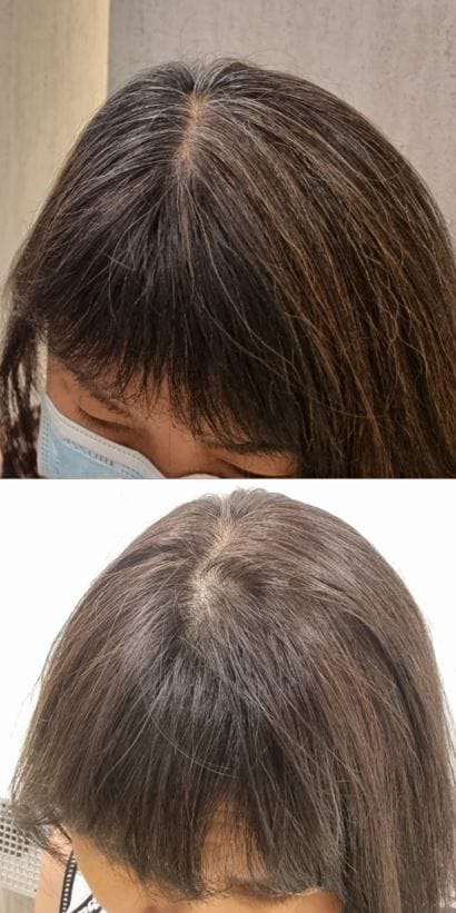 Customer photo review of [ SMIB ] - Color Change Shampoo - Vegan Certified