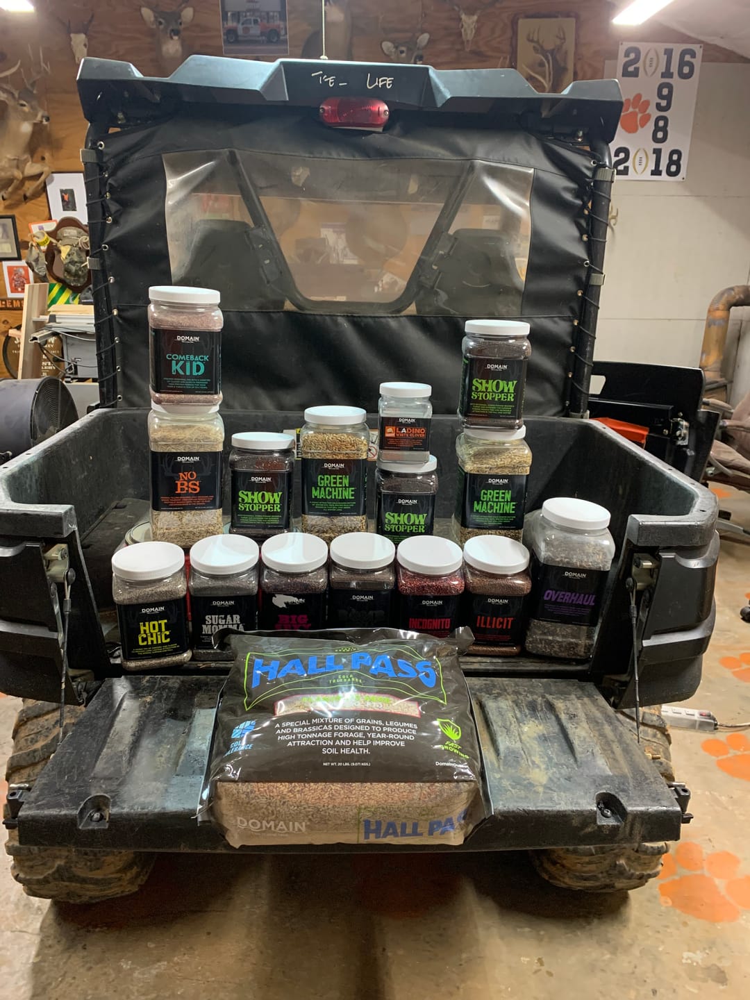 Customer photo review of DOMAIN POUNDER - LADINO CLOVER
