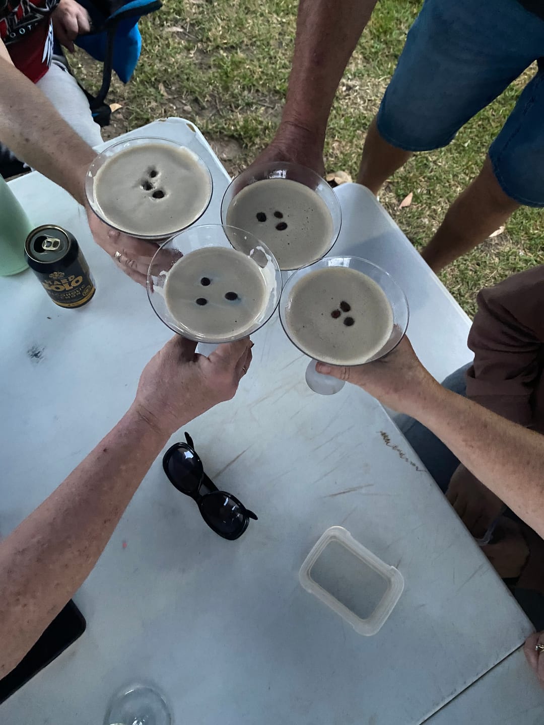 Customer photo review of Martini Glass Heavy Base Sand Blast 290ml