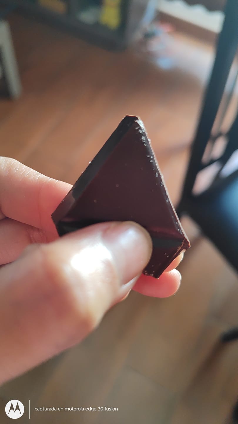 Customer photo review of 90% Chocolate amargo | 80gr
