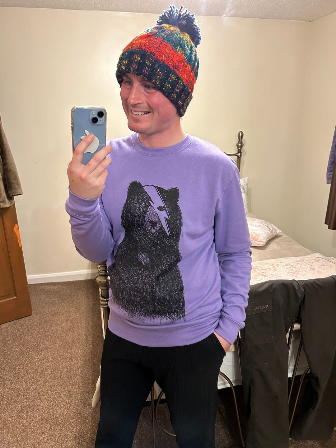 Customer photo review of Bowie Bear Jumper